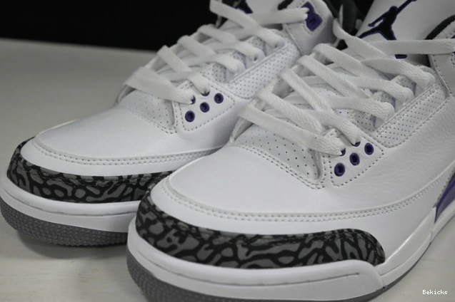 Cheap BK “dark jordan 3 air iris” ct8532-105 1129